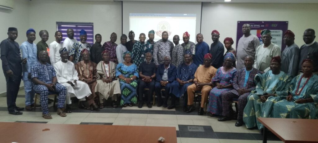 Participants at May 2024 Lagos IPB inaugural meeting